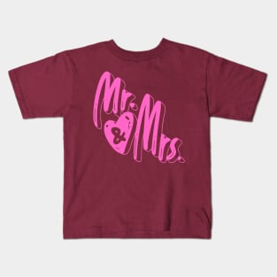 mr and mrs Kids T-Shirt